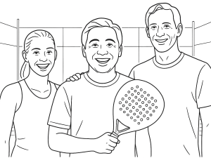 Ρακέτες Bullpadel διαφόρων μοντέλων τοποθετημένες δίπλα-δίπλα, αναδεικνύοντας το design και το λογότυπο της μάρκας.