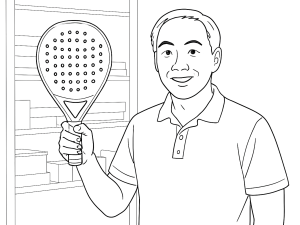 Bullpadel Xplo 2025 padel racket with geometric design, octagonal grip, and removable weight plugs