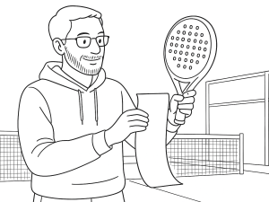 Head Speed Pro X -padelmaila, jossa läpinäkyvä grippi kolmion muotoisena lyöntipinnalla