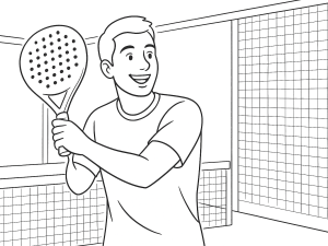 Ρακέτα padel Babolat Counter Viper 2023 με σχήμα σταγόνας, ανάγλυφη επιφάνεια και χαρακτηριστικό μοτίβο οπών