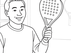 Rakieta padel Babolat Technical Veron 2024 Lobo Edition o diamentowym kształcie z długą rączką i teksturowaną powierzchnią