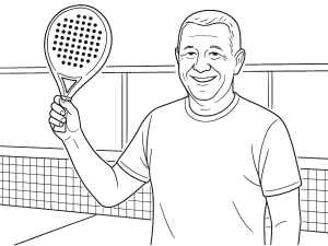 Dråbeformet Babolat Viper Lebron 2025 padelbat med tekstureret kulfiberflade og høj balance