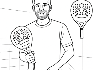 Black Crown Special Pro 2024 padel ketcher med rundet form og tekstureret kulstofoverflade