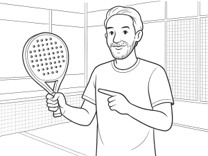 To diamantformede padelbat, Head Delta Pro og Nox AT10 18K Attack, side om side