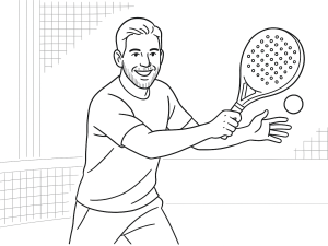 Adidas Adipower Multiweight CTRL 3.3 padelracket met verstelbare gewichts- en balansschroeven