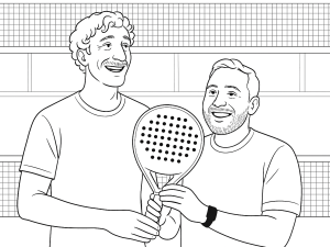 Raquete de padel Head Radical Elite com formato lágrima e face lisa em fibra de vidro, destacando potência e valor