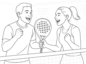 Zawodnicy Miami Padel Club świętują zwycięstwo nad Las Vegas Smash na tętniącym życiem korcie Ultra Club