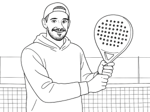 Δύο ρακέτες padel, Nox AT10 12K και Siux ST3 Pro SE, δίπλα-δίπλα που αναδεικνύουν τις διαφορές σχεδιασμού