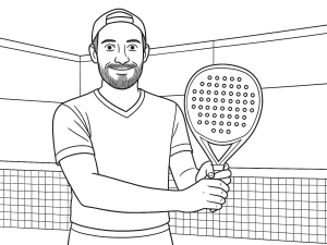 Siux Fenix Pro 4 padelracket med diamantform, sträv yta och förstärkt kärna