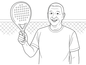 Dråpeformet Addon Airdrop TeXtreme 12K padelracket med teksturert matt finish og karbonfiber-detaljer