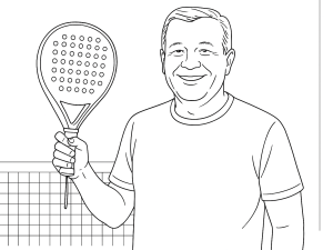 Adidas Cross IT Light 3.4 padelracket met ronde vorm en getextureerd oppervlak voor spin