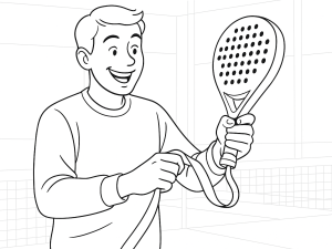 Ale Galán håller adidas Metalbone 3.3 och HRD+ racketar, visar grepp- och designskillnader