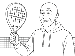 Bullpadel Xplo Comfort 2025 padelracket met hybride vorm en gedurfd rood ontwerp, in detail getoond