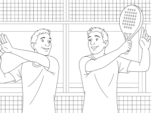 Teemantkujuline Bullpadel Xplo 2025 ja Hack 04 2025 reket, läikiv ja matt löögipind.