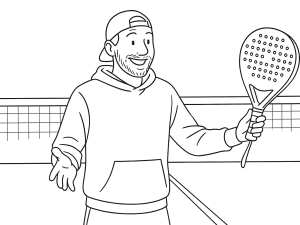 Två Nox AT10 Attack padelracketar, 12K och 18K, sida vid sida som visar skillnader i design