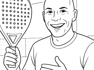 Kuus parimat padelireketit 2024. aastaks, kõrvuti erinevate kujude ja brändinguga.