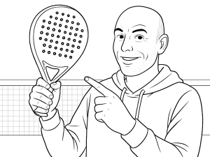 Ρακέτα padel Siux Fenix Pro 4 με τετράγωνη κεφαλή και υφή επιφάνειας, μεταλλικές λεπτομέρειες