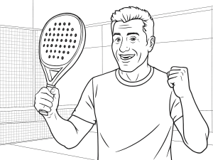 Τρεις ρακέτες StarVie Kenta Premium με στρογγυλό σχήμα και εξαγωνική υφή επιφάνειας σε μαύρο και άσπρο