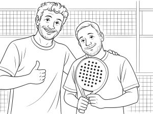 Raquette de padel Adidas Metalbone Carbon 3.3 en forme de diamant et manche court, dessinée en détail