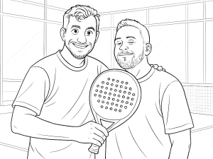 Diamantformet Dopadel Stellar padelracket med rå 3D-logo og ergonomisk grep