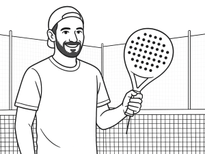 Head Radical Pro 2024 padel racket with teardrop shape and unique small-diameter hole pattern