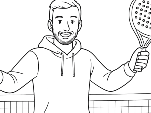 To padel ketchere, Pallap Star Control og Power Star, side om side og fremhæver designforskelle