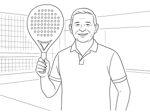 Wilson Bela LT V2.5 padel racket with teardrop shape, textured surface, and personalized handle details