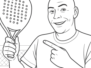 Wilson Blade Pro V2 padel racket with textured face and classic grip in black and gold design