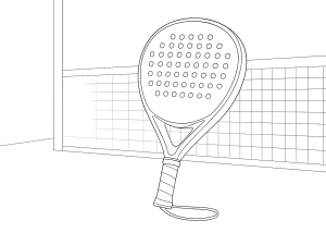 Alejandro Galán holder en adidas metalbone HRD+ 3.3 padelketcher, klar til et aggressivt slag