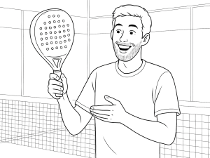 Raquete de padel Babolat Counter Veron 2023 com forma híbrida e superfície texturizada para spin