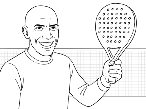 Babolat Viper Lebron 2.5 og Adidas Metalbone 3.4 HRD+ padel ketchere side om side