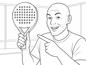 Raquete Bullpadel Hack 04 2025 com forma de diamante e balanço na cabeça, desenhada para jogo agressivo