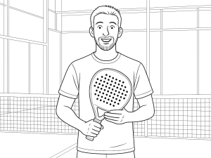 Raquete Bullpadel Ionic Power 2022 com formato diamante, balanço alto e estrutura em carbono para jogo agressivo