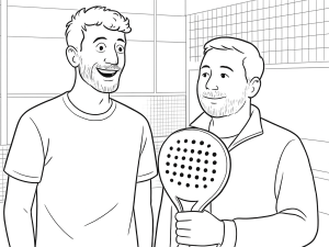 Bullpadel Pearl 2024 padeli reket teemantkuju ja Bea González signatuur-logoga mustvalgel taustal