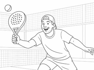 Padelspillere bruger smarte armbånd til at opdatere point på en digital pointtavle under en kamp