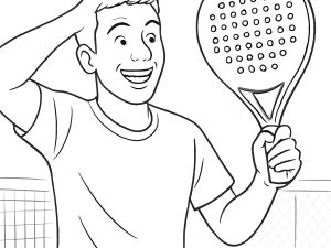 Blackcrown Special Master padelketcher i hånden, med fokus på kontrol og komfort på banen