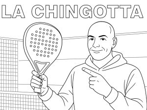 Bullpadel Neuron padelketsjer med hybridform, glat hvid finish og central snorudgang
