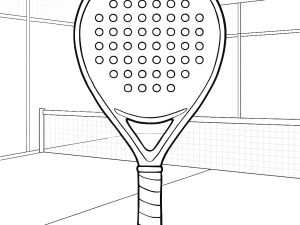 Bullpadel Vertex 04 padelketcher med diamantform, der fremhæver kontrol og præcision for øvede spillere