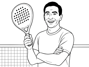 Ρακέτα Drop Shot Canyon Pro Attack 2024 με διαμαντένιο σχήμα και υπογραφή Pablo Lima, έμφαση στην ισχύ και ευελιξία