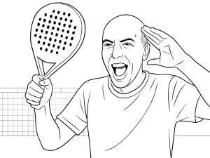 Tactical Padel El Toro 2 Master Edition ketcher med kulfiberstruktur og blank bumper-beskytter