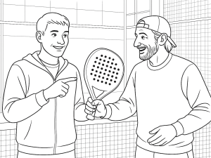 Due racchette da padel, Head Extreme Motion e Head Speed Motion, affiancate per il confronto