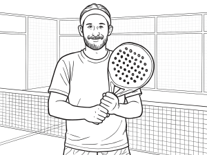 Kombat Hunter MK3 padelracket med droppform och texturerad 3D kolfiberyta