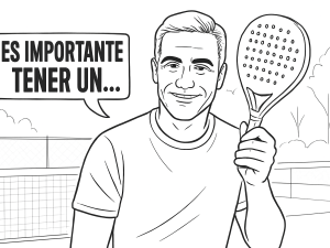 Profesjonelt padelteam som planlegger strategi med trenere og fysiske trenere, og fremhever lagarbeid og spesialisering på banen