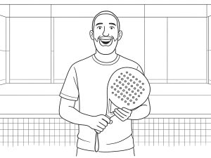 Quattro racchette padel Sane Aggressor 2023 affiancate, evidenziando differenze di spessore e design