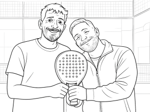 Raquette de padel Siux Diablo Revolution Pro 3 avec surface sablée, forme hybride et équilibre bas