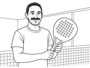 Wilson Blade Pro v3 padelketcher med dråbeform og tekstureret overflade, designet til øvede spillere