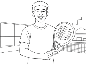 Diamantformat Babolat Technical Veron 2024 padelracket med bikakemönster och varierande hålstorlekar