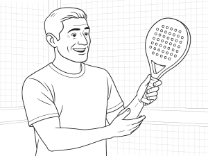 Padelballen van Siux, Dunlop, Head en Premium Pulp gerangschikt op een baanoppervlak