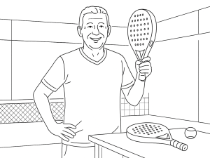 Kaheksa 2023. aasta enim müüdud padelireketit reas, esindatud Adidas, Bullpadel ja Nox mudelid