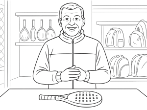Raquettes de padel disposées du plus doux au plus dur, mettant en avant différents noyaux et matériaux de face